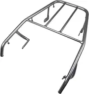 Rear Luggage Rack Silver Rear Luggage Rack Back Bracket Fit for Yamaha TW200 1987-2008 Racks Motorbikes