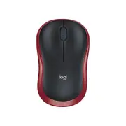 Logitech 910-002503 Wireless Mouse M185 - Red, Comfortable, compact, and easy to use