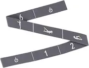 rockible Yoga Auxiliary Stretching Belt,Stretching Strap,Fitness Multifunctional Stretch Band for Adults,Latin,Exercises,Taekwondo
