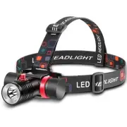 Scuba Diving Headlamp Dive Light, Underwater Dive Light Rechargeable, Profess...