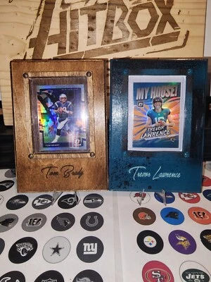HitBoxSports Card Display UV Protected Plexglass Card Frame toploader included