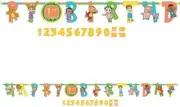 Cocomelon Baby Cute Kids Birthday Party Decoration Add-An-Age Letter Banner