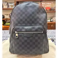 在飛比找蝦皮購物優惠-二手精品 LV 路易威登 Josh N40365 灰色棋盤格