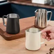 350/600ml Stainless Steel V-Mouth Milk Frothing Pitcher Foam Milk Jug Coffee