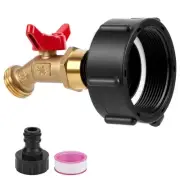 IBC Tank Fitting, 2.36'' Fine Thread Adapter for 275-330 Gallon IBC Tote Tank...
