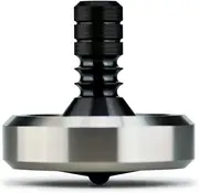 DjuiinoStar Premium Spinning Top, Stainless Steel Collar with Zirconium Stem, 8-10 Minutes, High Precision EDC Desktop Toy DST-813R