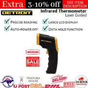 Infrared Digital Thermometer Meat Infrared Cooking Laser Guided LED Backlit New
