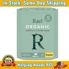 42 Rael Organic Cotton Cover Pads Absorbency Unscented Ultra-Thin With Wings