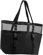 [kowaku] Beach Mesh Bag Pool Bag for Outside Activities Daily Use Boating Picnic Hiking