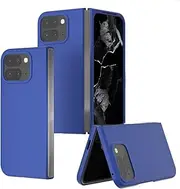 [QINOUK] Case for Google Pixel 9 Pro Fold, [Anti-Scratch] Ultra Thin Hard PC Protective Case, for Google Pixel 9 Pro Fold-Blue