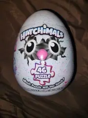 NEW HATCHIMALS Puzzle Egg 46 Piece Puzzle 15"x 12" Which Puzzle Will You Hatch?