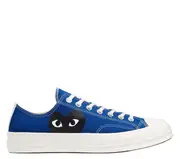 [COMME des GARCONS PLAY CONVERSE] 匡威黑心藍低筒鞋