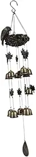 Roarrter Bird Nest Wind Chime Indoor Wind Chime Outdoor Wind Chime Decorative Metal Bird Car Resin
