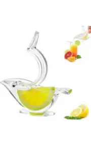 2 Pack Birdie Lemon Squeezer Manual Acrylic Juicer Bird Fruit Slice Lime Orange