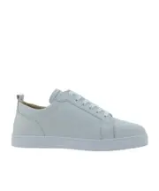 Christian Louboutin Louis Junior Flat Lace-Up Sneakers 44,45,46,41.5,40,42.5,41,42,43.5,43 Gray