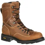 GEORGIA COMFORT CORE COMPOSITE TOE WATERPROOF LOGGER BOOTS GB00123 10 Wide NEW