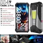 5G TANK 3 PRO DLP Projector Rugged Phone Android Waterproof Mobile Camping Light