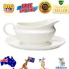 Maxwell & Williams White Basics Gravy Boat and Saucer 550ML Gift Boxed NEW AU