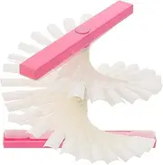 Nail Sticks Fan-shaped Nail Polish Card Display Board Practice Templates