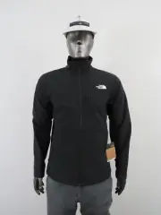 Mens TNF The North Face Apex Bionic FZ Softshell Windproof Jacket Black / White
