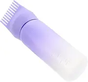 HAKIDZEL Hair Dye Applicator Bottle with Root Comb Versatile Hair Care Tool for Dyeing Perming and Conditioning Durable Design with Graduated Scale for Precise Application