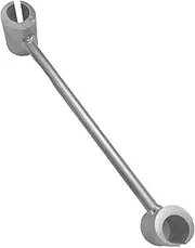Door Hinge Adjustment Tool, Alloy Steel Double Ended Wrench for Repair, Ideal for Fire Doors, Clean Room Security Doors, Easy to Use, Precise Seam Width Adjustment