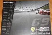 2013 AIM Autosport #69 Ferrari 458 Italia GT Grand Am Hero Card