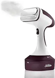 Sunbeam SG1000 Power Steam Handheld Garment Steamer, Maroon