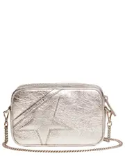 Golden Goose Mini Star Bag Wrinkled Laminated Crossbody