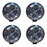 4 x DRL Day Time Running LED Light Lamp for Trucks Vans Cars Caravans Tractors
