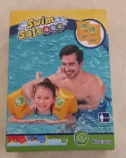 Kids Swim Safe Yellow Armband Floaties Age 5 to 12 Years