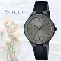 在飛比找momo購物網優惠-【CASIO 卡西歐】SHEEN 現代極簡八角女錶(SHE-