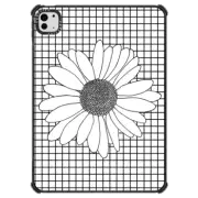 iPad Pro 11-inch (M4) iPad Impact Case Daisy Grid