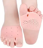 Toe Spacers for Feet,Foot Separators to Correct Bunions - Soft Metatarsal Separator Correct Forefoot Cushion Pads for Men, Adults, Friends