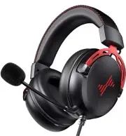 DEEBOX Gaming Headset for PS5 PS4 Xbox One Switch, Gaming Headphones with...