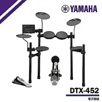 在飛比找Yahoo奇摩購物中心優惠-【YAMAHA山葉】DTX452K 電子鼓 / 含鼓椅、鼓棒