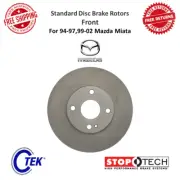 StopTech C-Tek Standard Disc Brake Rotor Front Floating For 94-02 Mazda Miata (for: Mazda)