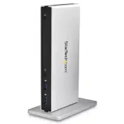 StarTech USB 3.0 Laptop Docking Station with Dual DVI - Laptop Dock USB3SDOCKDD