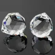 AU 40mm 50mm 60mm Crystal Ball Suncatcher chandelier rainbow hanging prisms