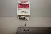 TEN (10) PARTRIDGE DOUBLE LOW WATER SALMON HOOKS CODE Q SIZE 4