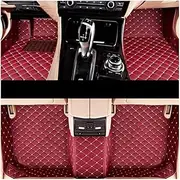 Custom Car Floor Mats Custom Car Floor Mats for KIA for Borrego Mohave 2007-2015 2016 2017 2018 2019 2020 2021 2022 Auto Carpets Foot Coche Car Mats(Wine red)