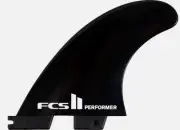 FCS Fins FCS II Performer Glass Flex Set Black Tri Fin Set Medium SALE Cheapest