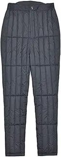 [Bciopll] Winter Men's Down Cotton Pants Solid Straight Snow Pants Casual Warm Cotton-Padded Trousers Male Clothing