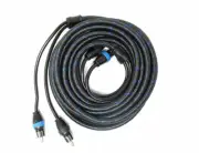 SKY HIGH CAR AUDIO 2 CHANNEL TRIPLE SHIELDED RCA'S 6FT