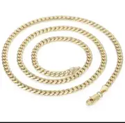 Trendsmax Men’s Cuban Link Chain Necklace Hip hop Jewelry.
