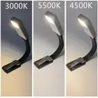 Foldable Eye LED Book Light Clip On Book USB Rechargeable Reading Night Lamp