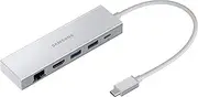 Samsung Multiport Adapter - USB C, USB C, HDMI FHD& RJ45 Silver