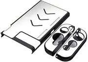 OSTENT Aluminum Hard Protective Case Cover Skin Shell for Nintendo Switch Console Color Silver