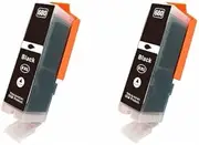 Summit Ink 680XXL Twin Black for Canon PGI-680XXL 680XL & PGI680 for Canon PIXMA TR7560,TR8560,TS6160,TS8160,TS9160,TS6260,TS9560,TS9565,TS706,TS6360,TS8360,TR8660,TR7660,TR8660A (2X PGI680XXL)