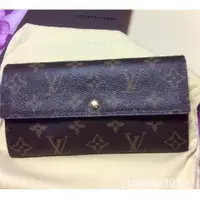 在飛比找蝦皮購物優惠-LV M61734 Monogram 經典款 發財包 長夾